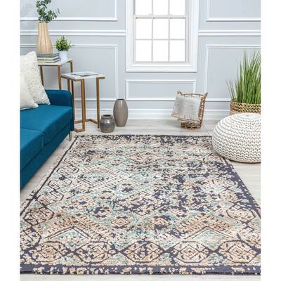 Rugs America Gianna Smoky Nights Area Rug