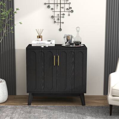Versatile Mid Century Modern Sideboard Cabinet with Adjustable Shelves