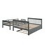 preview thumbnail 33 of 34, Stairway Twin-Over-Full Bunk Bed with Twin size Trundle,Storage