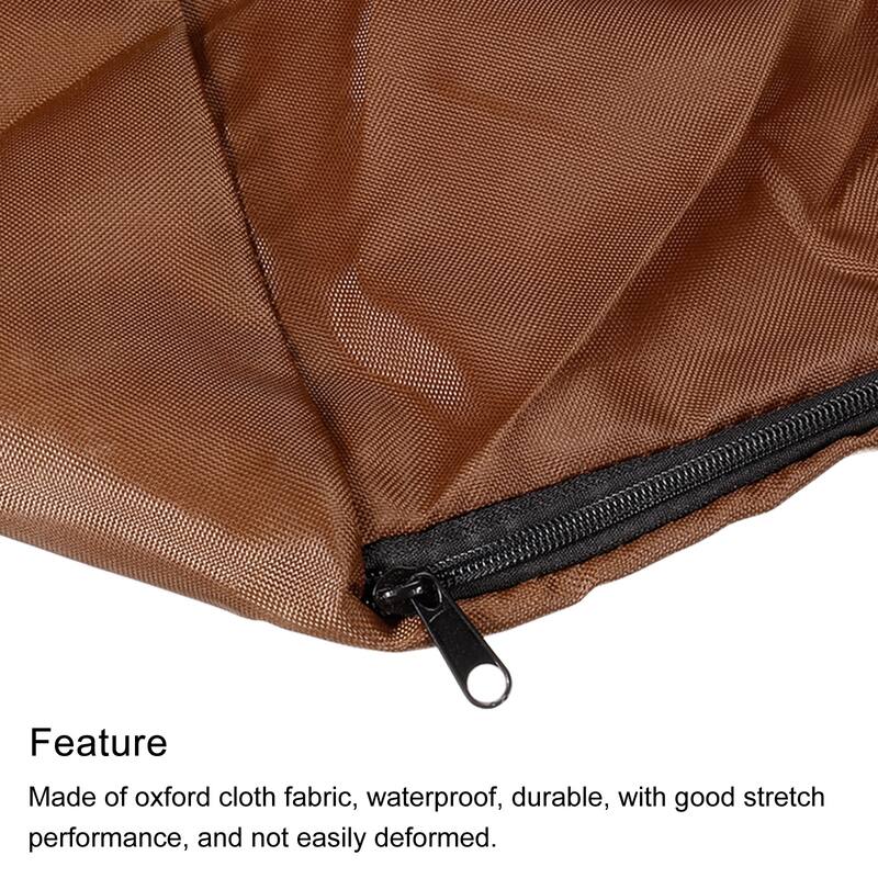 Outdoor Chair Storage Bag Carry Seat Bag Folding Lounge Chair Cover - Brown