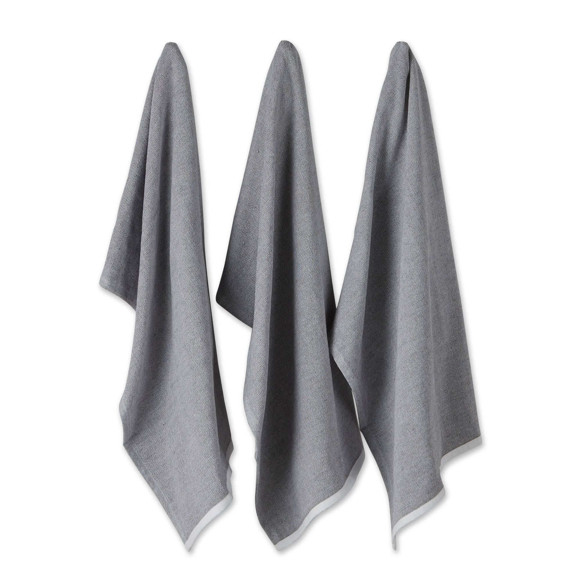 Option Mineral Gray Chambray Solid