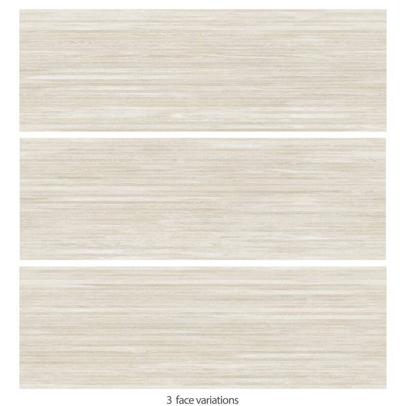Merola Tile Larchwood Maple 15-3/4" x 47-1/4" Fluted Ceramic Wall Tile