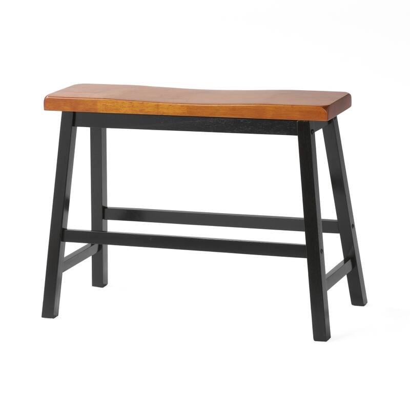 Rubber Wood S/4 Cafe Table/Bench Sets