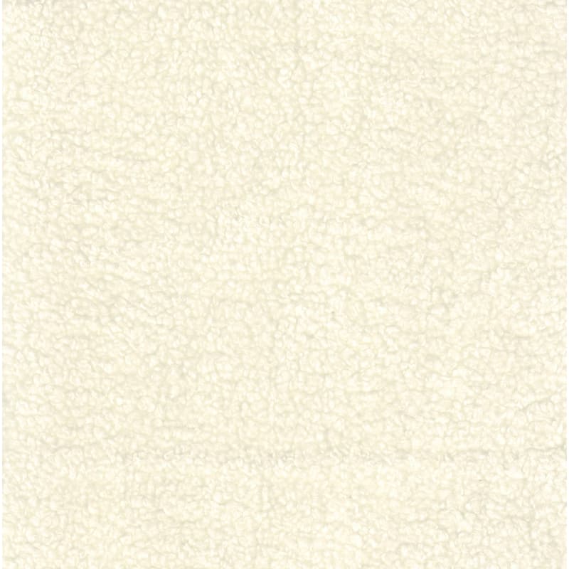 HomePop Sherpa Accent Chair with Wood Legs - Cream