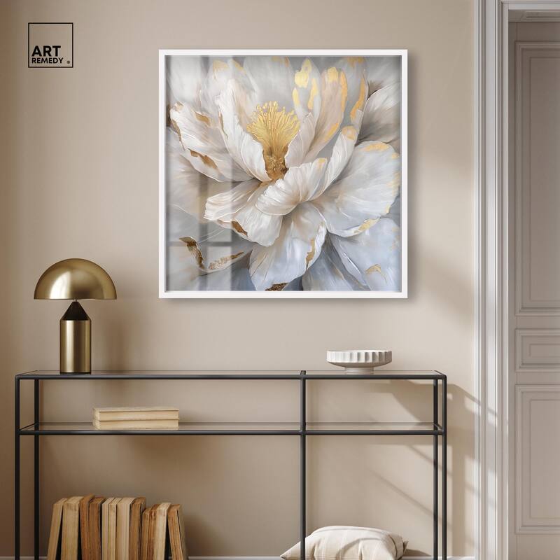 Golden Veins of Grace Shadowbox by Art Remedy