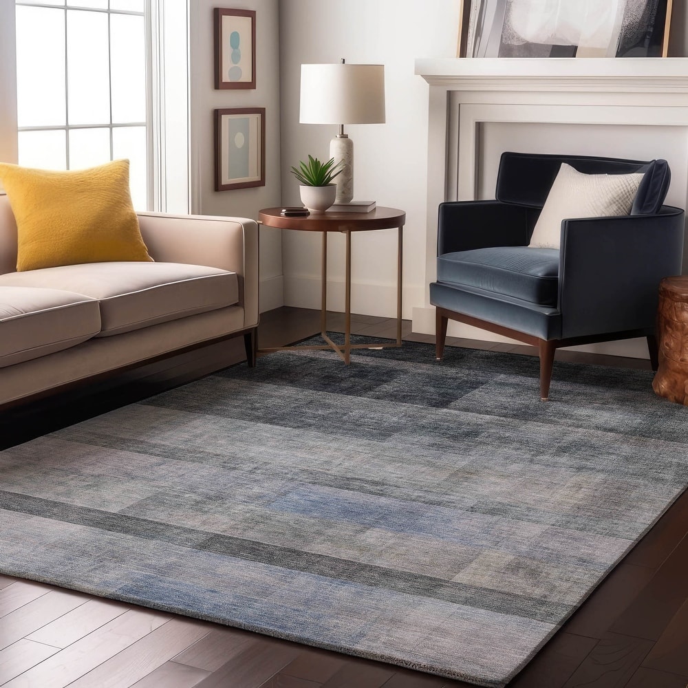 Premium Washable Super Soft Contemporary Ombre Mayfield Rug