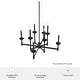 preview thumbnail 10 of 19, Hunter Briargrove Candle Chandelier - Entry, Dining Room - Glam, Transitional, Modern
