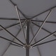 preview thumbnail 34 of 69, Lopes 9-foot Patio Umbrella with Bronze Finish Base Weight Stand Included
