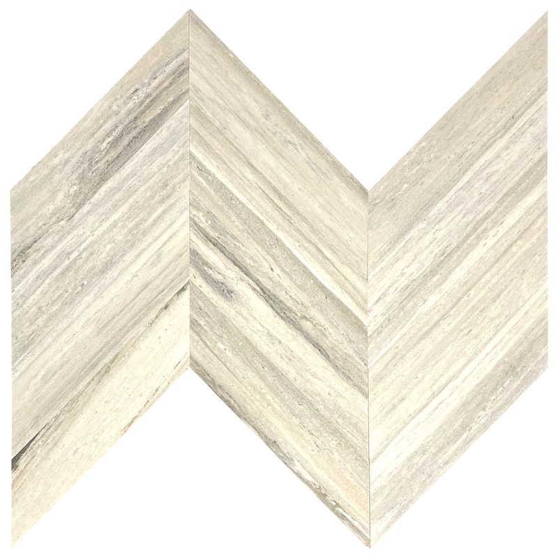 Apex Marble 4" x 16" Chevron Honed Tile - Sample - Beige