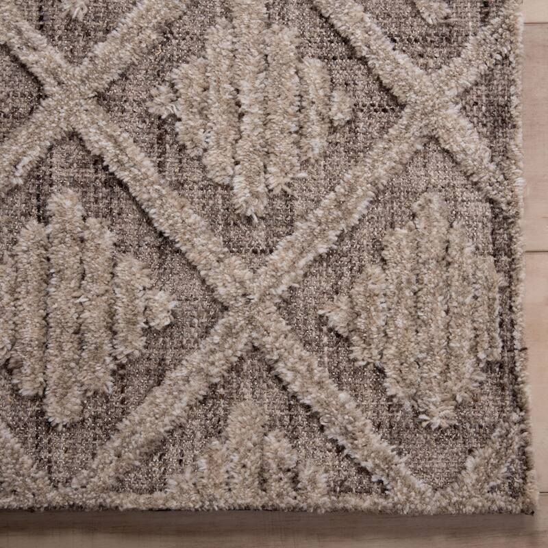 Alora Decor Century Hand-tufted Diamond/Geometric Rug