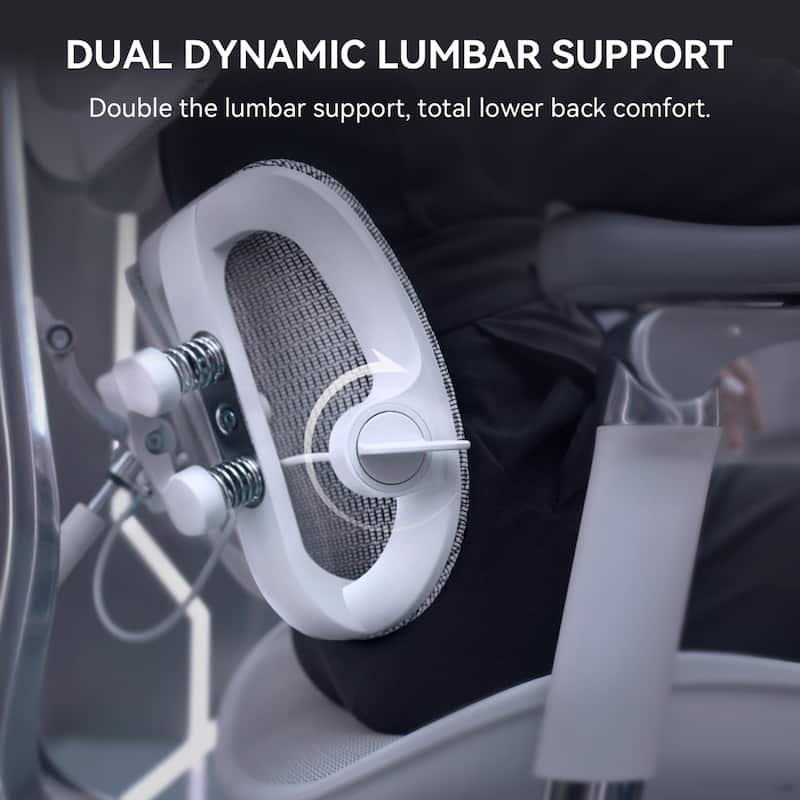 SIHOO Doro S300 Ergonomic Office Chair - Dual-layer Dynamic Lumbar Support - 78.5*70*125