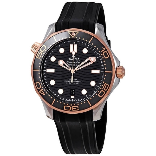 Omega Men's 210.22.42.20.01.002 'Seamaster' Black Rubber Watch. Opens flyout.