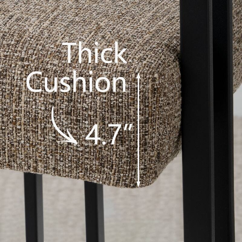 17" Seat Height Upholstered Armchair (Set of 4)