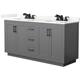 Option Dark Gray / Giotto Quartz Top / Matte Black