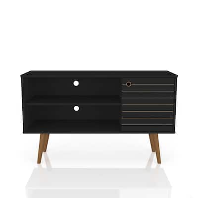 Mid-century Modern Liberty 2-shelf TV Stand