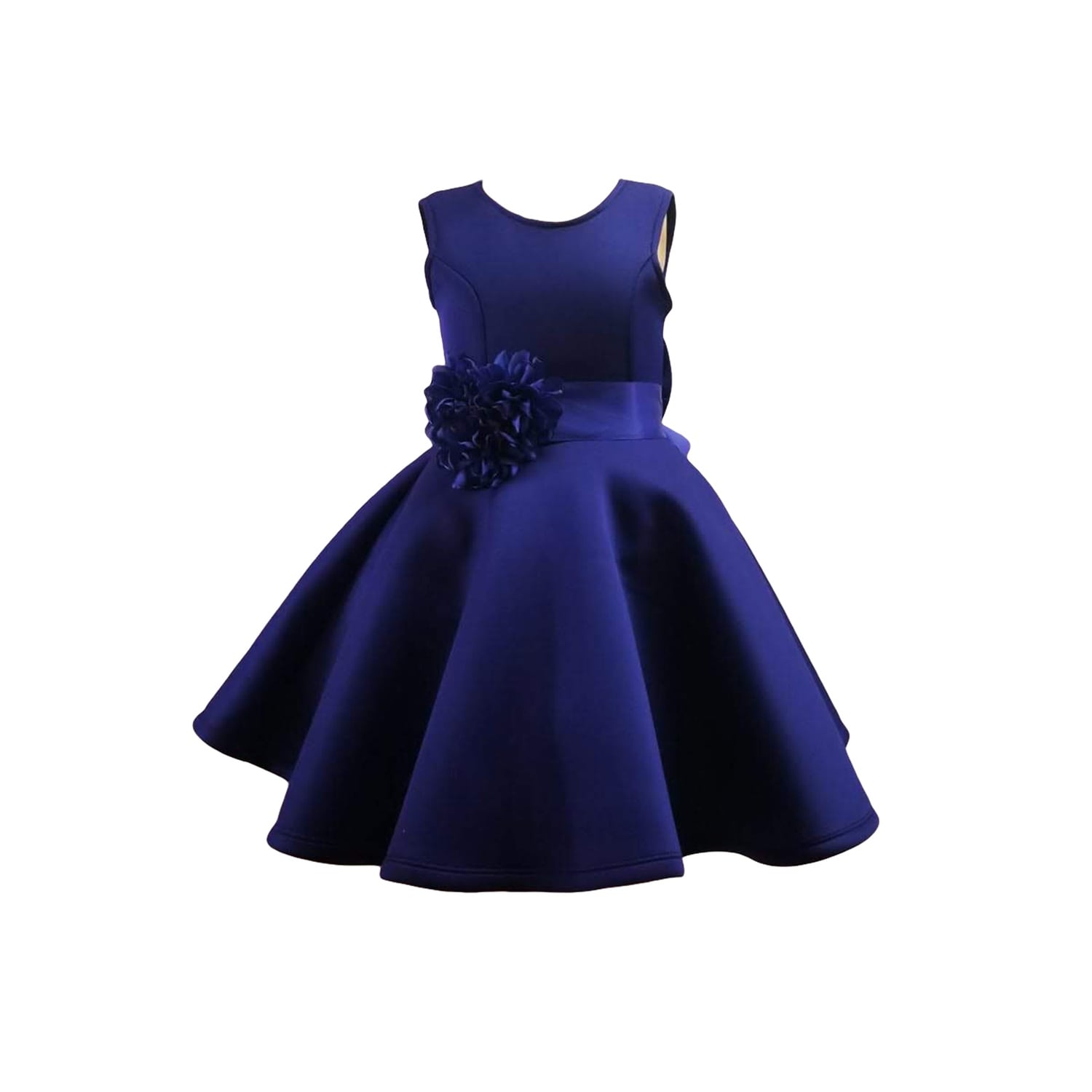 big girls royal blue dress