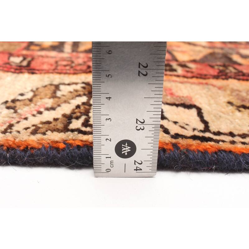 ECARPETGALLERY Hand-knotted Andelz Dark Brown Wool Rug - 3'10 x 5'8