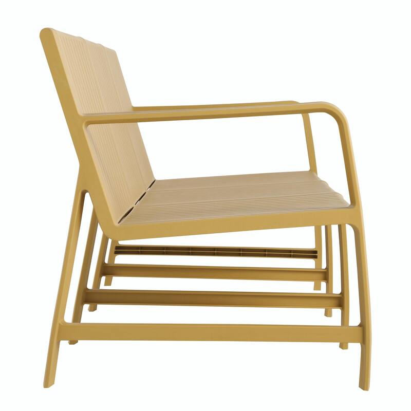 Space-Saving Patio Furniture Set with UV-Resistant Fabric