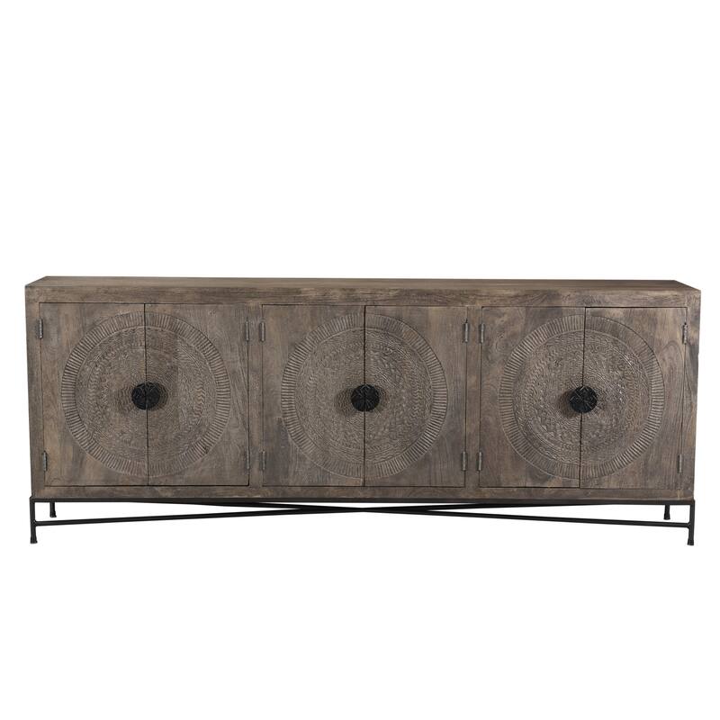 Ashford Carved Wood Sideboard