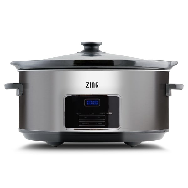 Hamilton Beach® 8-qt. Oval Slow Cooker + Lid Rest, Color: Black And Silver