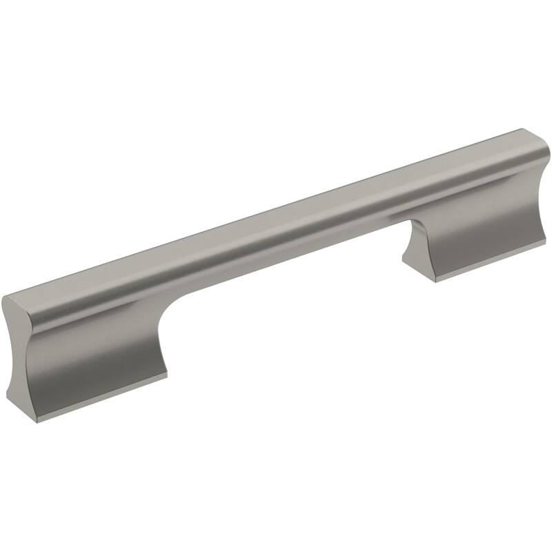 Amerock Status 5-1/16 Inch Center to Center Handle Cabinet Pull - Satin Nickel