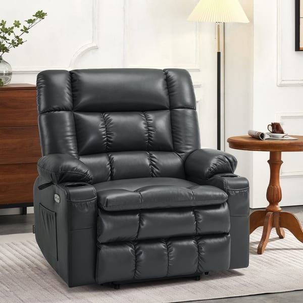 MCombo Dual Motor Power Lift Recliner Chair Sofa with Massage and