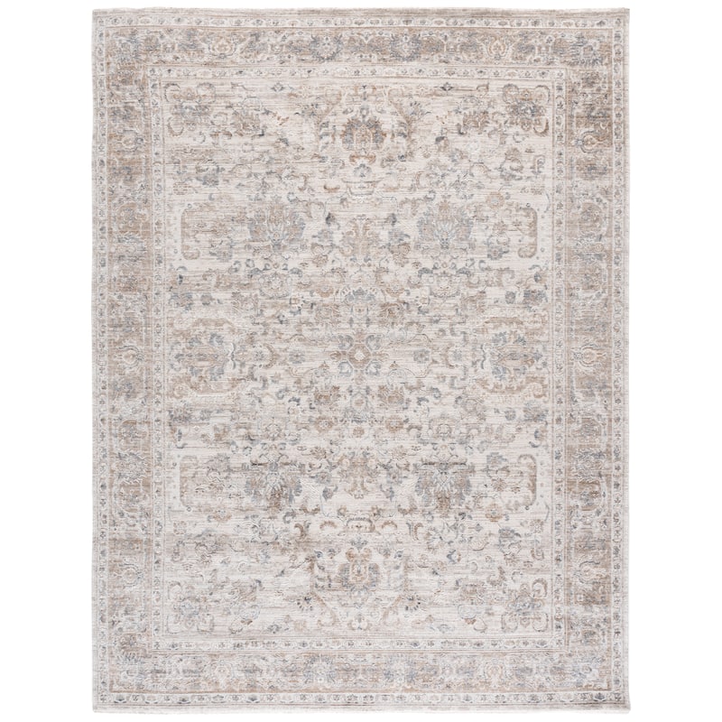 SAFAVIEH Kendal Aritina Traditional Rug - 9' x 13' - Beige/Ivory Grey