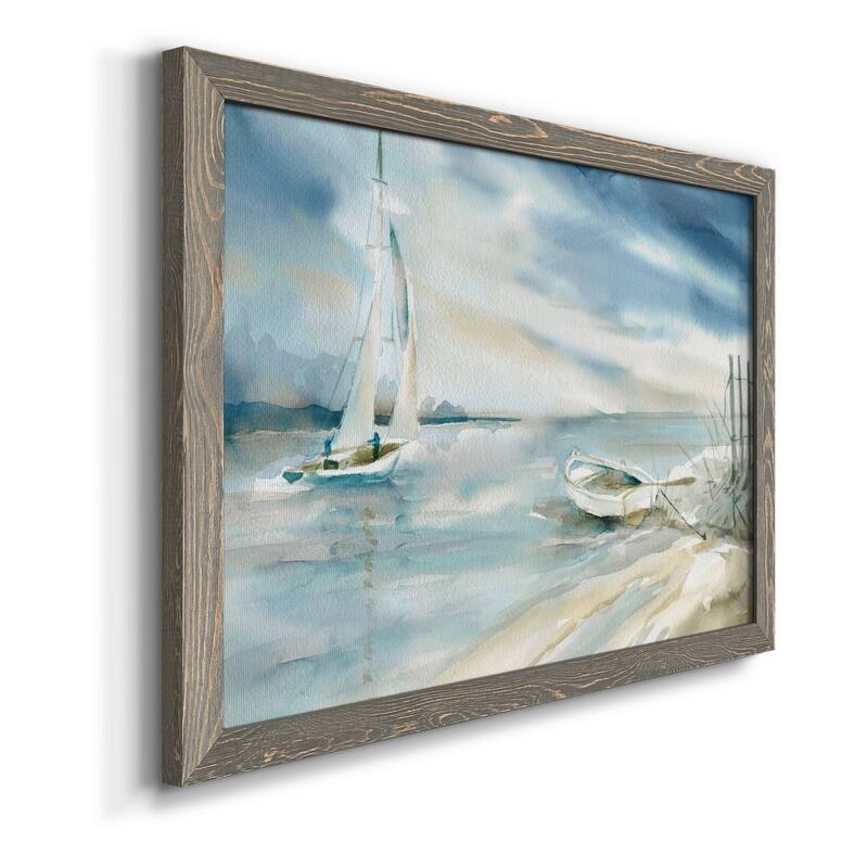 Subtle Sail-Premium Framed Canvas - Ready to Hang