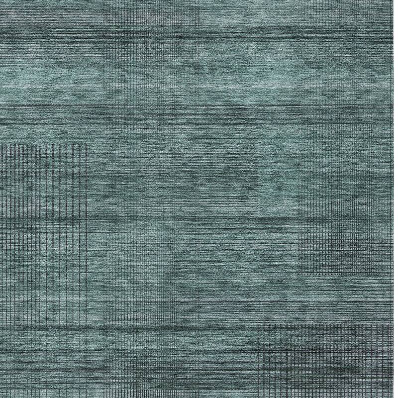 HomeRoots Striped Transitional Rectangle Outdoor Rug
