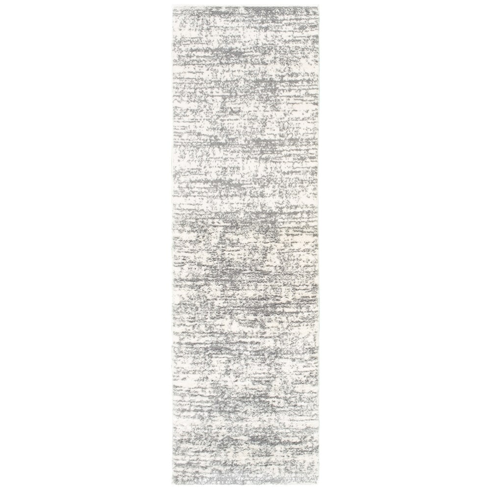 Style Haven Pilo Ivory and Taupe Distressed Area Rug