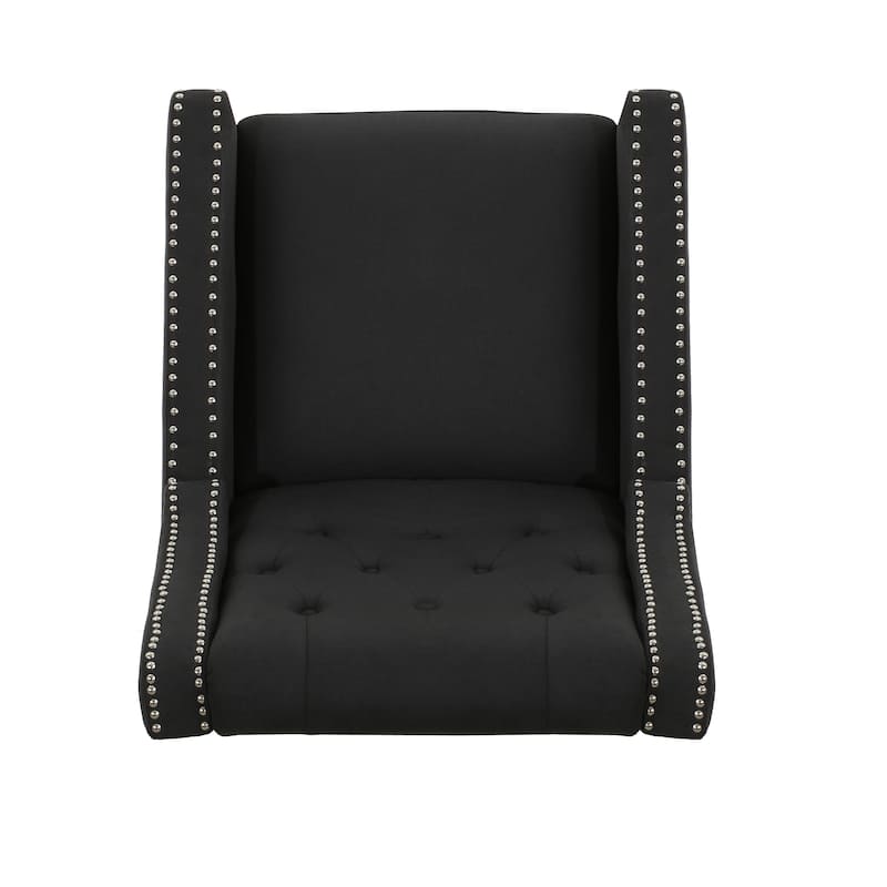 Roomfitters Classic Fabric Push Back Chair, Elegant Recliner for Living Room, Bedroom