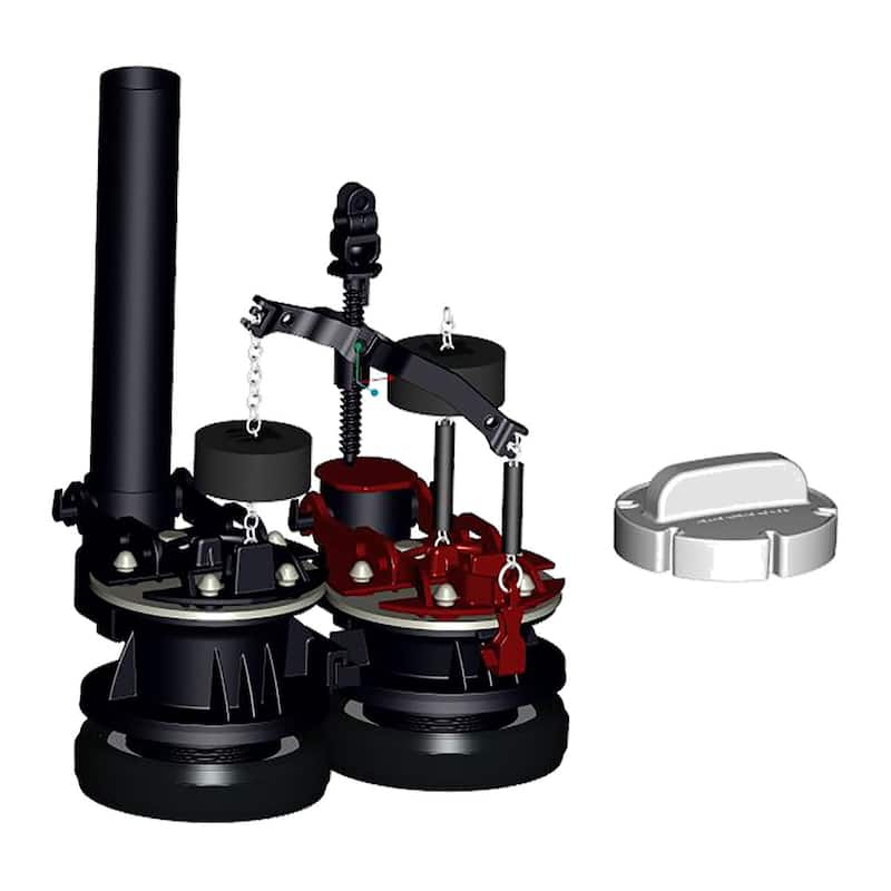 American Standard Voramax Flush Valve Assembly - Natural