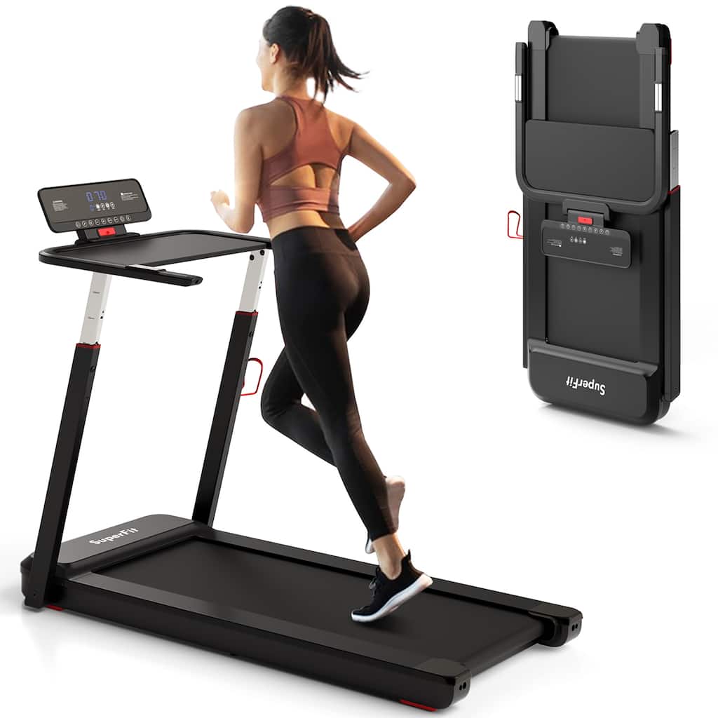 Gymax 3HP Walking Running Jogging Exercise Machine APP Control Folding