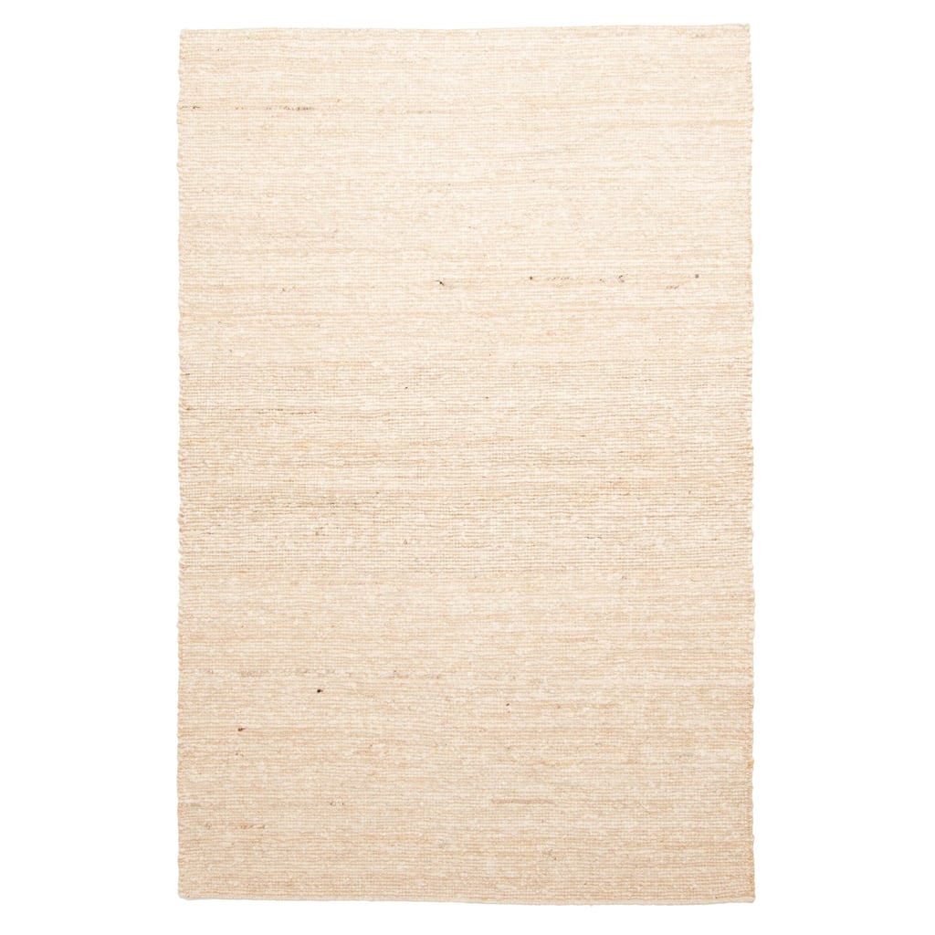 ECARPETGALLERY Braid weave Sienna Tan Wool Rug - 5'1 x 7'11