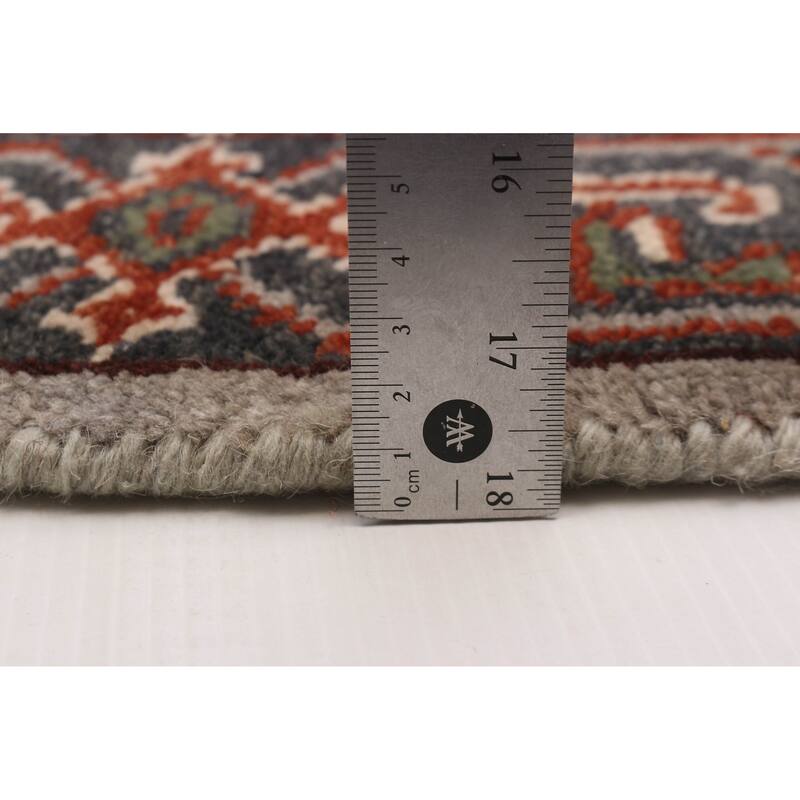 ECARPETGALLERY Hand-knotted Serapi Heritage Grey Wool Rug - 2'5 x 9'6