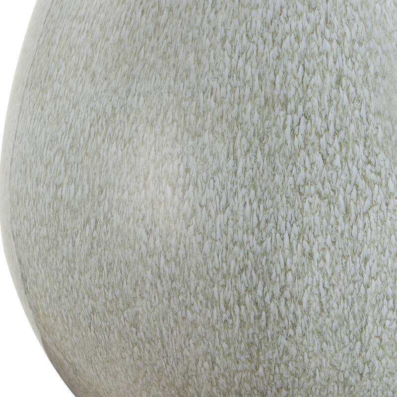 Teardrop Table Lamp with Tapered Shade - 24.25" - Gray