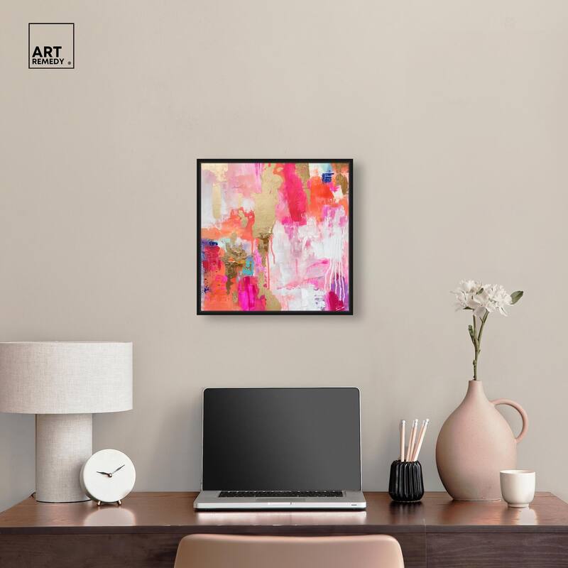 Exuberant Hues III Canvas by Art Remedy