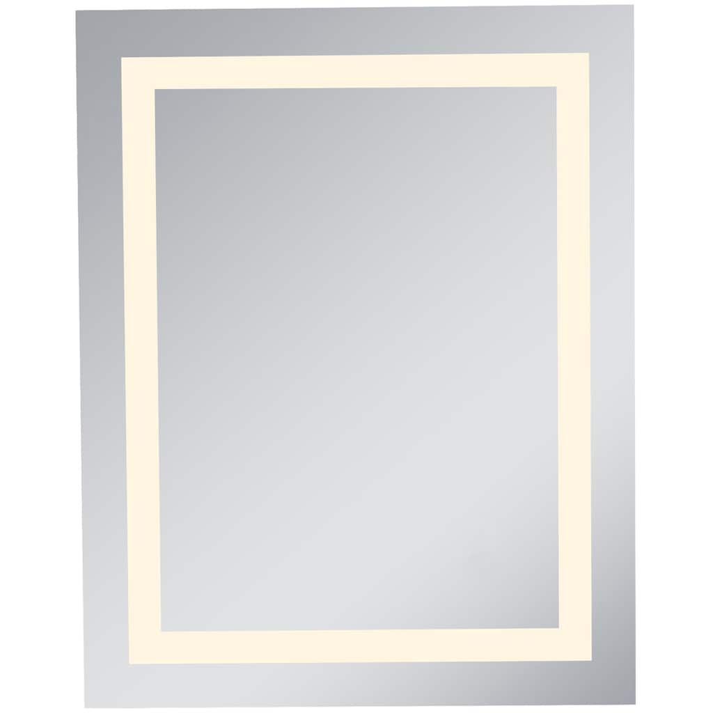 Elegant Lighting Nova 30" x 24" 3000K LED Mirror with Defogging System
