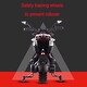 preview thumbnail 15 of 22, Kids Ride On Motorcycle, 12V Electric Dirt Bike With Training Wheels, PU Seat, Hand Racing Foot Brake, USB, MP3