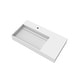 preview thumbnail 138 of 175, Juniper Stone Solid Surface Wall-mounted Vessel Sink
