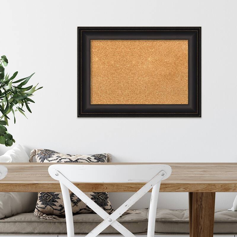 Trio Framed Cork Bulletin Memo Board