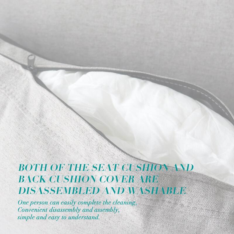 Classic Single Seat Sofa Chair with Wood Legs Bed Bath & Beyond