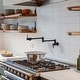 preview thumbnail 2 of 5, WOWOW Wall Mounted Pot Filler Faucet with Double Joint Swing Arms