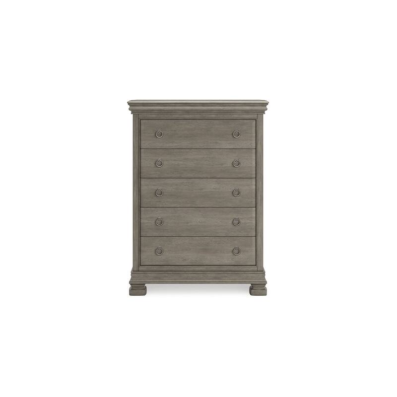Signature Design by Ashley Lexorne Gray Chest of Drawers