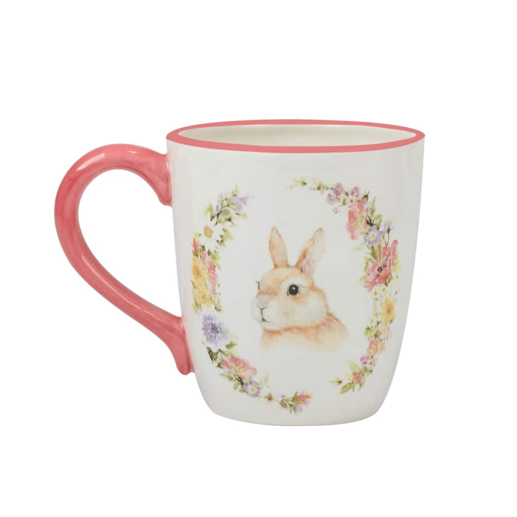 Certified International Easter Garden 20 oz. Mugs, Set of 4 Assorted Designs