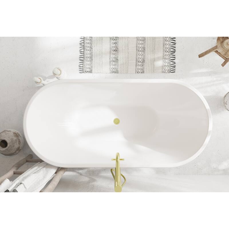 Orson Bathtub in Glossy White