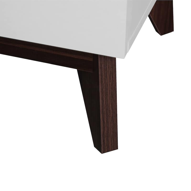 6-Drawer Double Dresser with Wide Drawers,White Dresser for Bedroom, Wood Storage Chest of Drawers