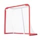 preview thumbnail 2 of 9, White-Red Steel Hockey Goal with Mesh Net and Oxford Cover