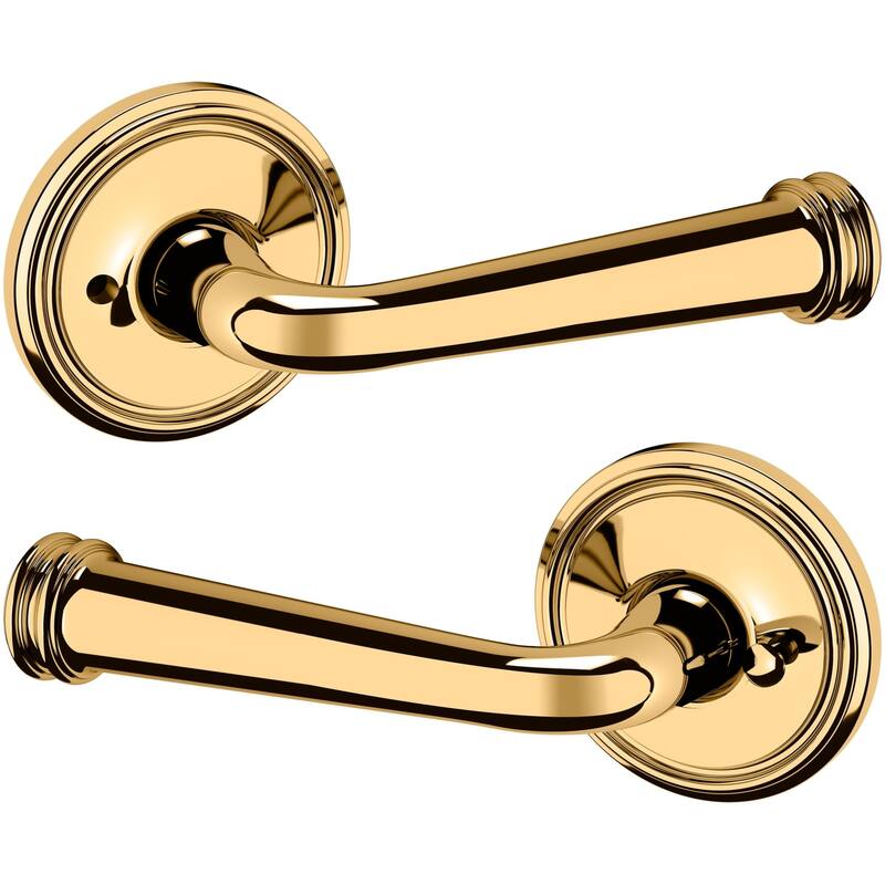 Baldwin 5116 Series Privacy Door Lever Set with Round Rose from the