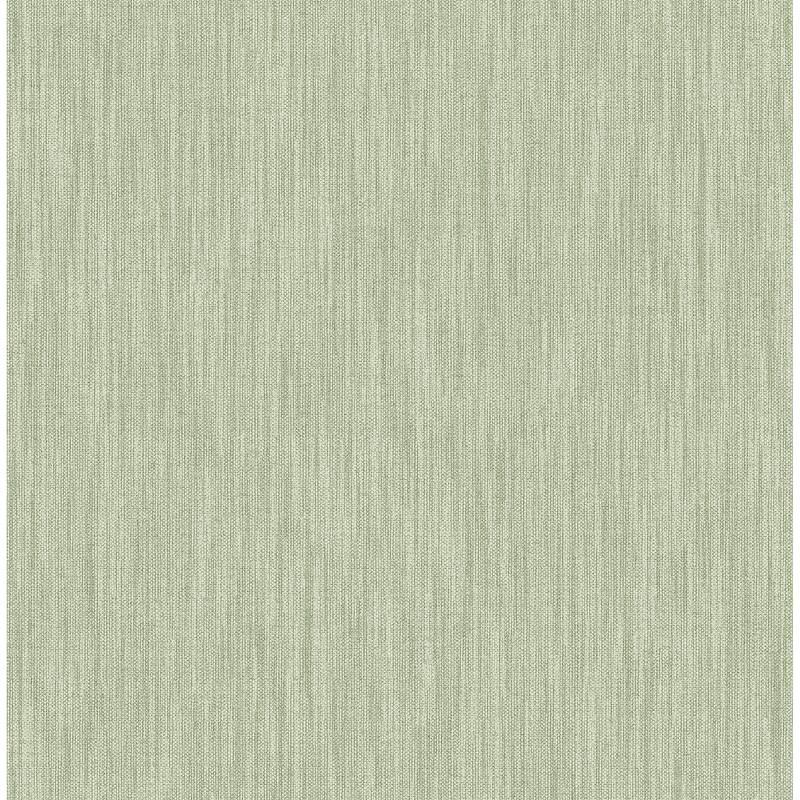 A-Street Prints Chiniile Sage Linen Texture Wallpaper